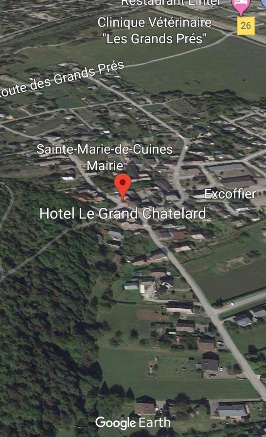 Le Grand Chatelard Hotel Bar Restaurant Sainte-Marie-de-Cuines 外观 照片